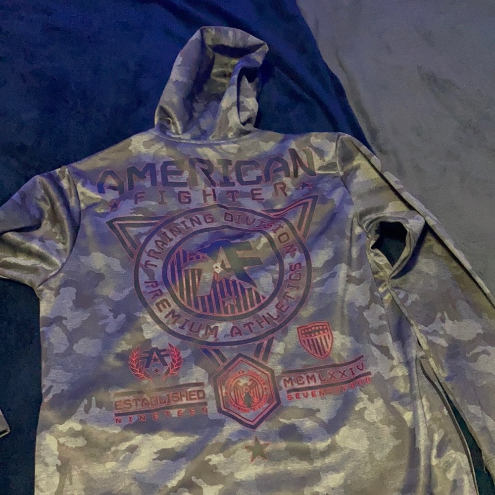 American fighter hoodie medium